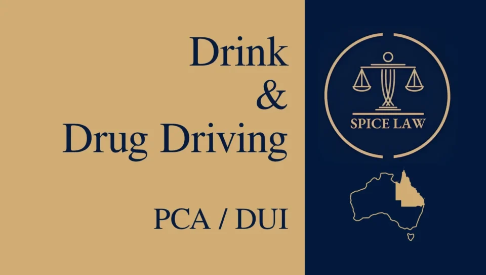 Drink & Drug Driving PCA DUI